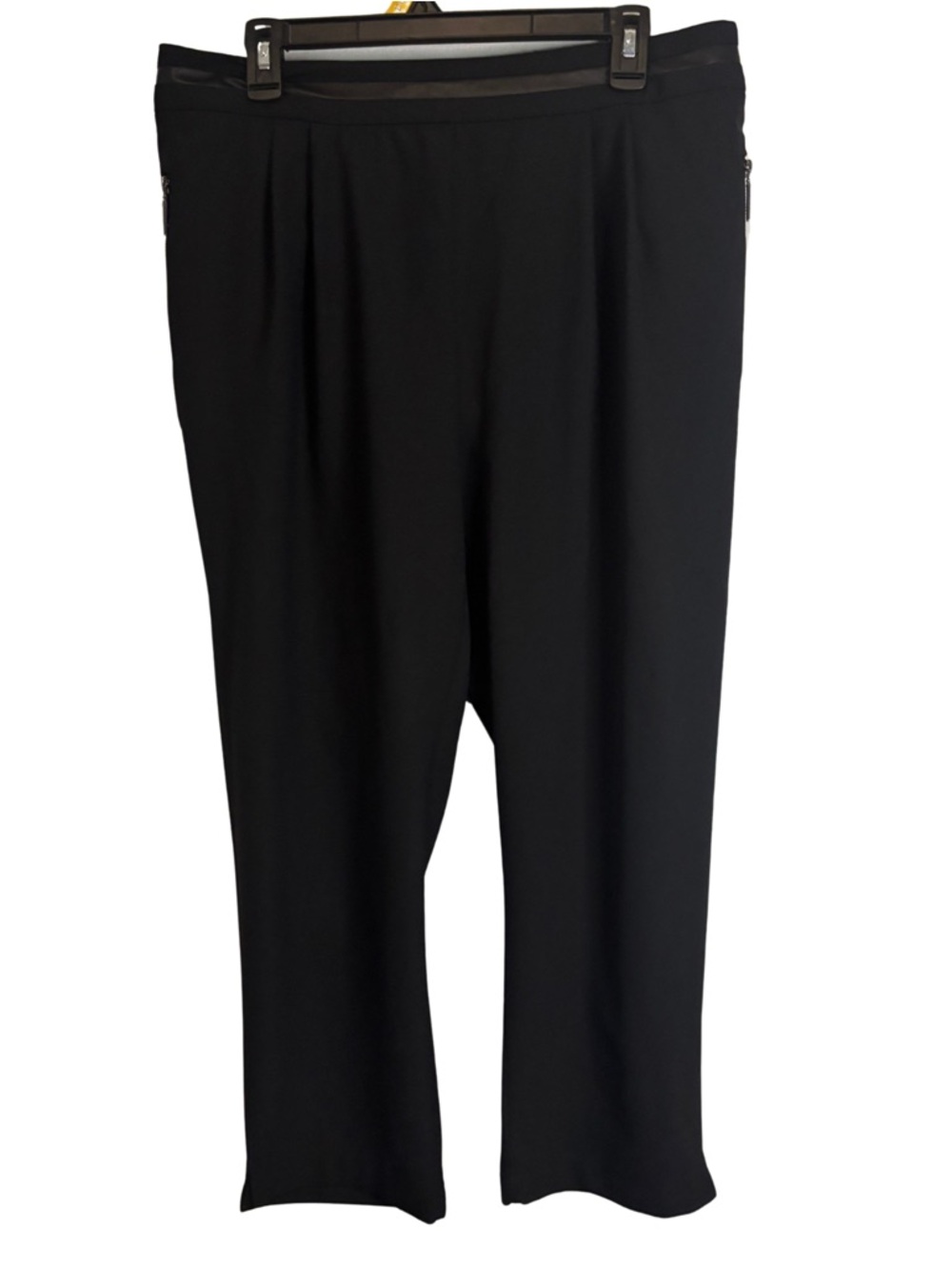 3/$20 mark. Black High-Rise Cropped Pants